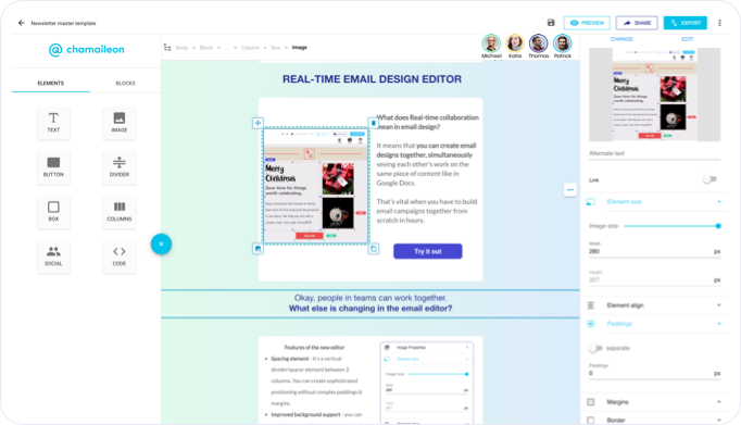 Chamaileon SDK - email editor plugin