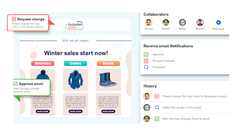 Create mobile-responsive email design.