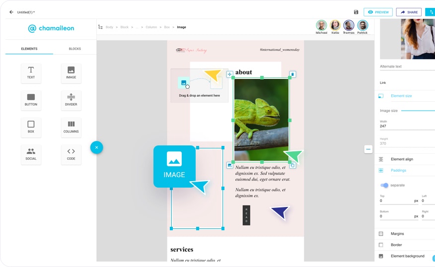 Create mobile-responsive email design.